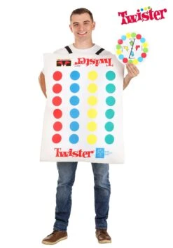 Twister Mat Sandwich Board Costume For Adults