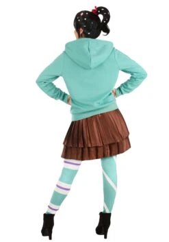 Vanellope Wreck It Ralph Costume For Women -Halloween Costumes adult vanellope wreck it ralph costume alt 2
