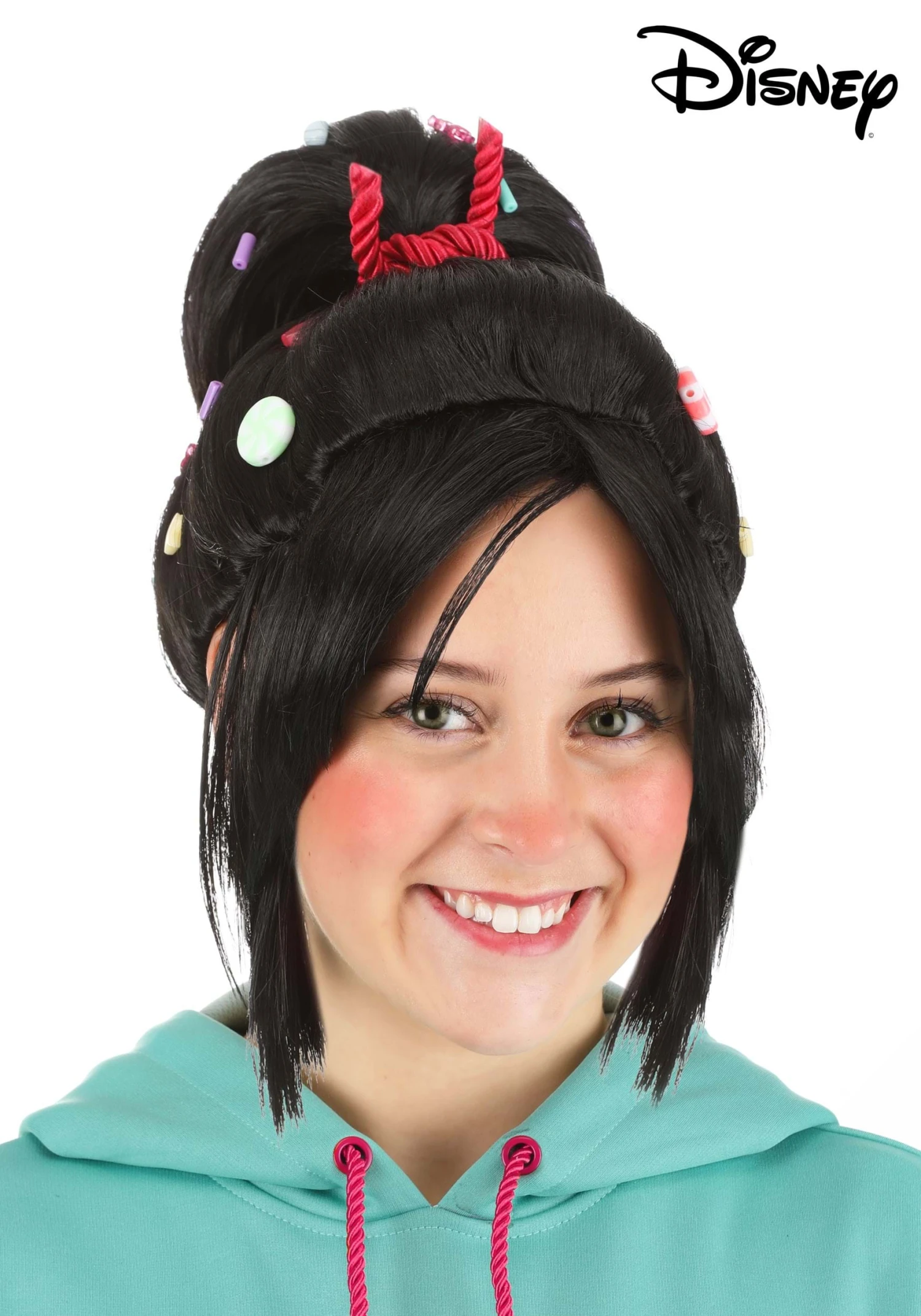 Disney Wreck It Ralph Vanellope Wig For Women 3 Disney Wreck It Ralph Vanellope Wig For Women