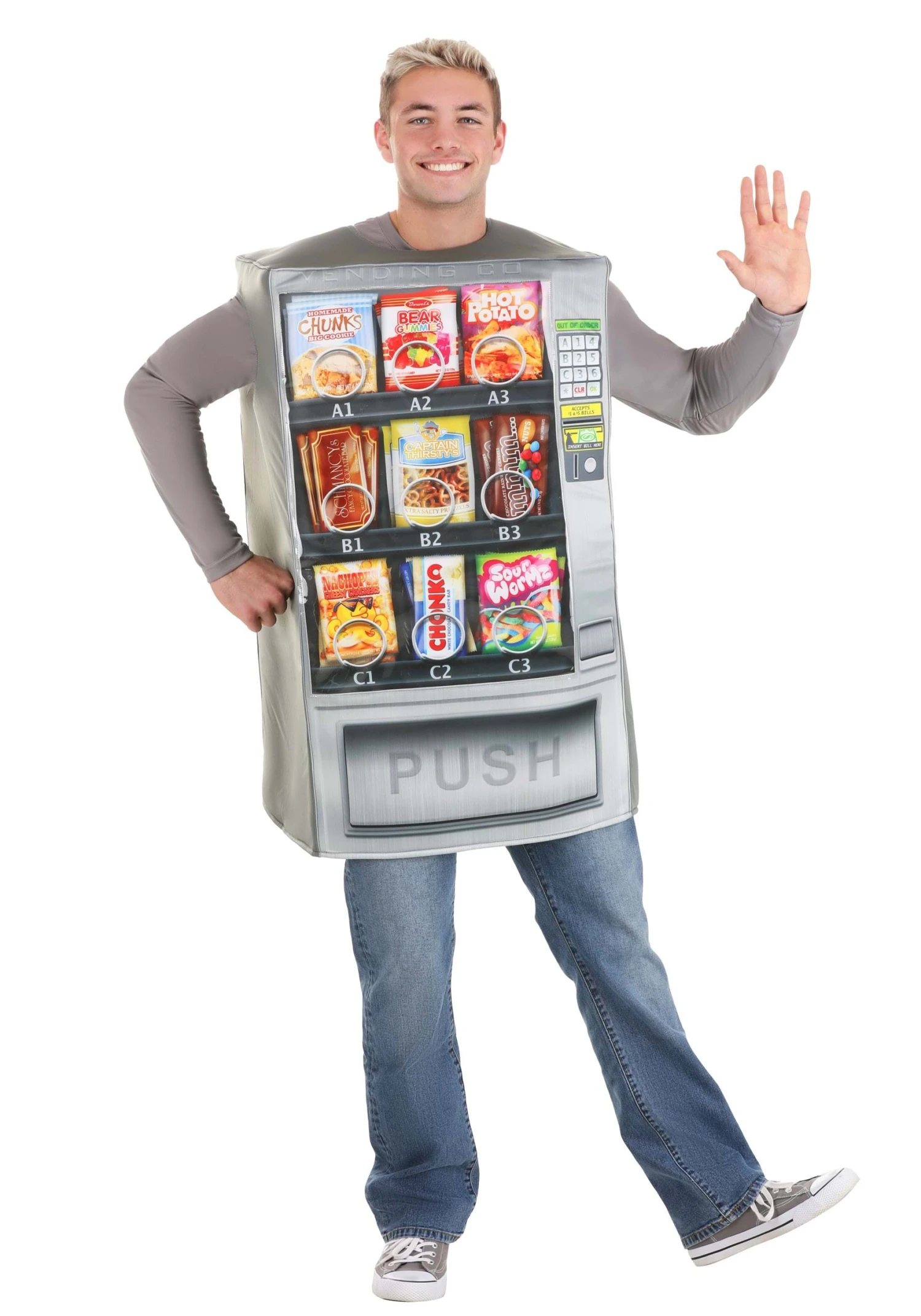 Adult Vending Machine Costume 3 Adult Vending Machine Costume