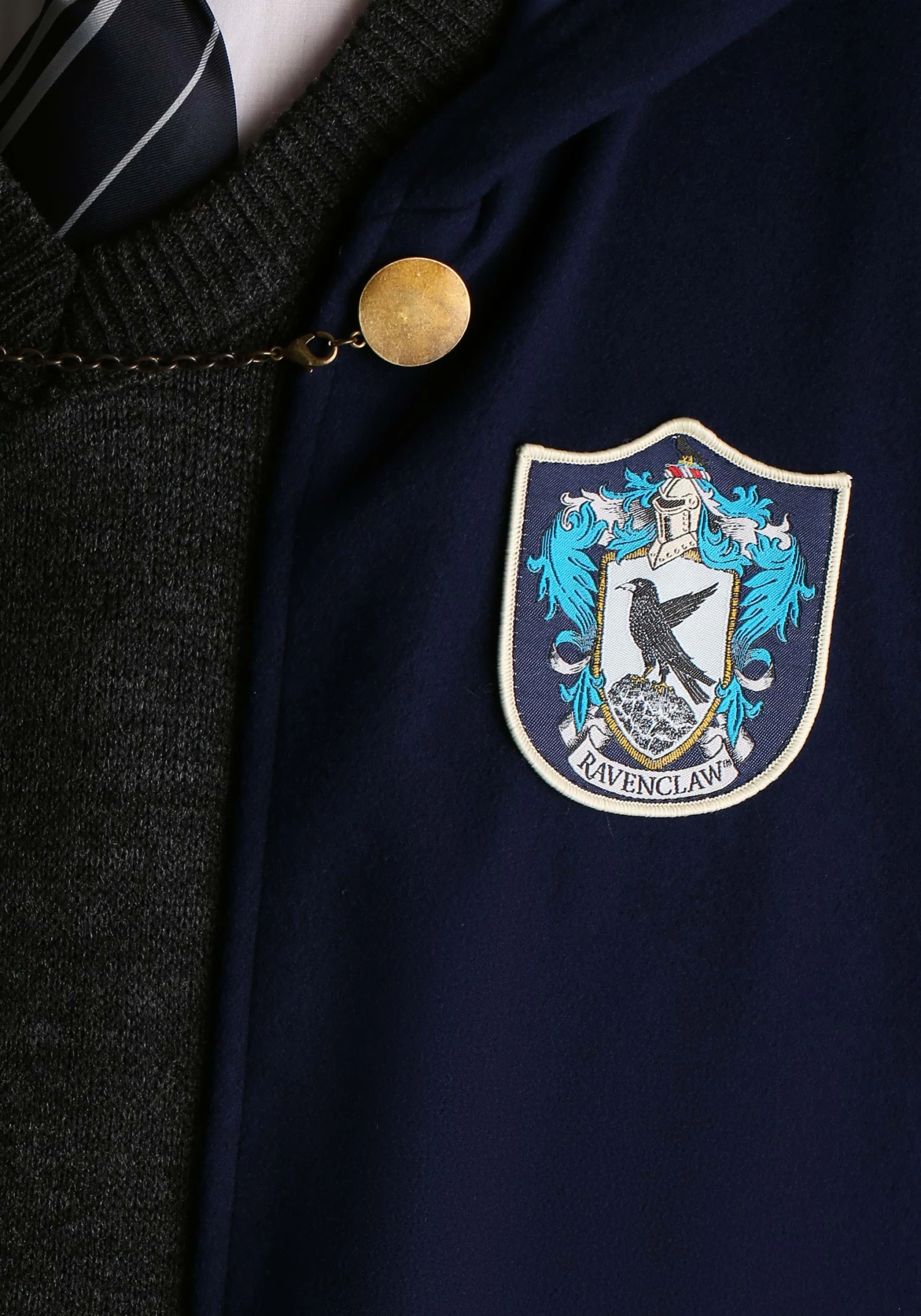Adult's Vintage Harry Potter Hogwarts Ravenclaw Robe 5 Adult's Vintage Harry Potter Hogwarts Ravenclaw Robe - Image 3