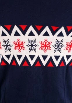 Adult Vintage Santa Ugly Christmas Sweater -Halloween Costumes adult vintage santa ugly christmas sweater alt 13