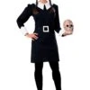 Wednesday Addams Women's Costume -Halloween Costumes adult wednesday addams costume