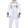 White Astronaut Jumpsuit Adult Costume -Halloween Costumes adult white astronaut jumpsuit costume