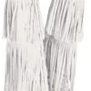 Fun World Adult White Fringe Costume Boot Covers -Halloween Costumes adult white fringe costume boot covers