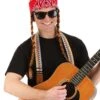 Adult Willie Nelson Kit 1 Adult Willie Nelson Kit -Halloween Costumes adult willie nelson kit
