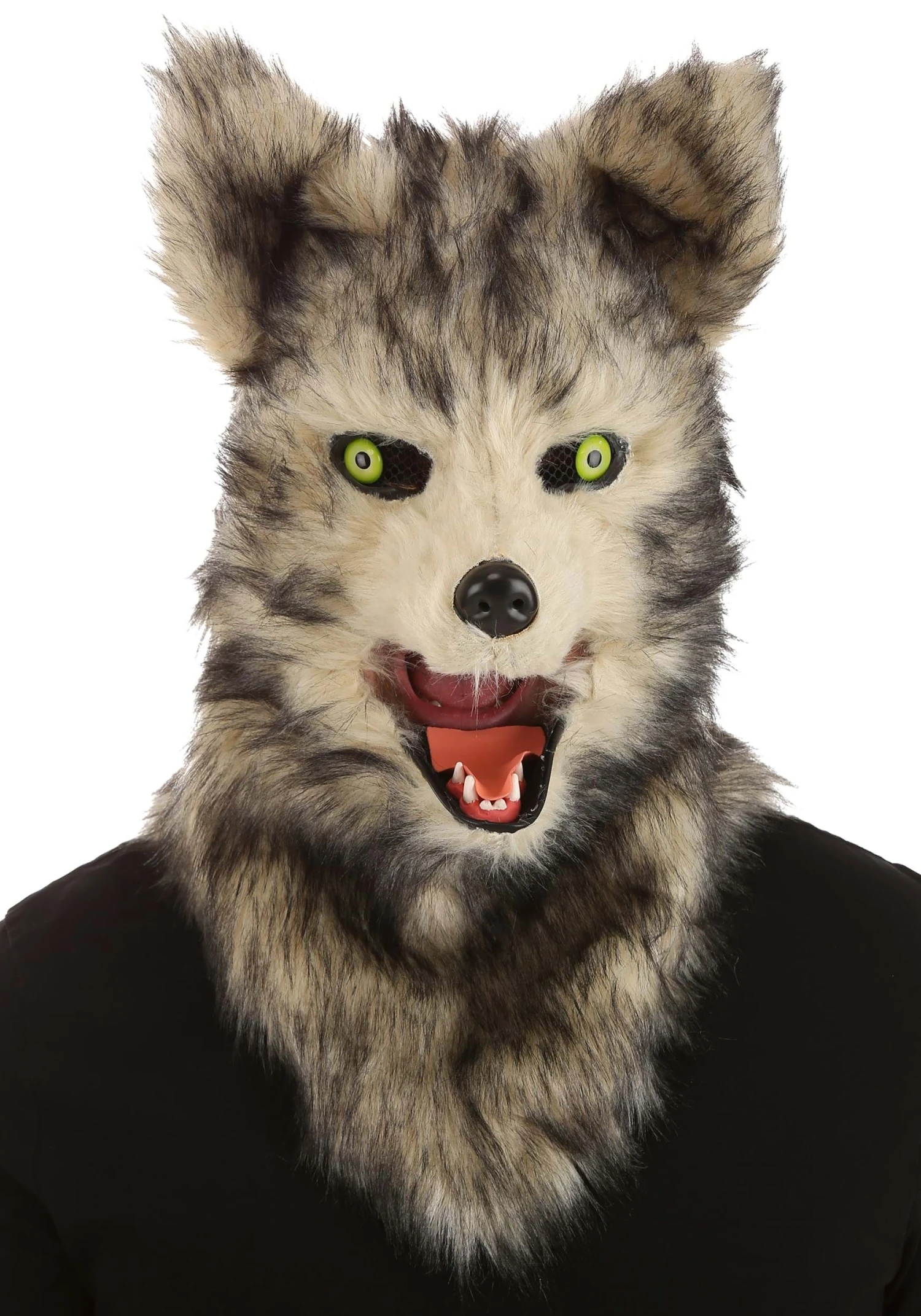 Wolf Mask With Mouth Mover For Adults 5 Wolf Mask With Mouth Mover For Adults - Image 3