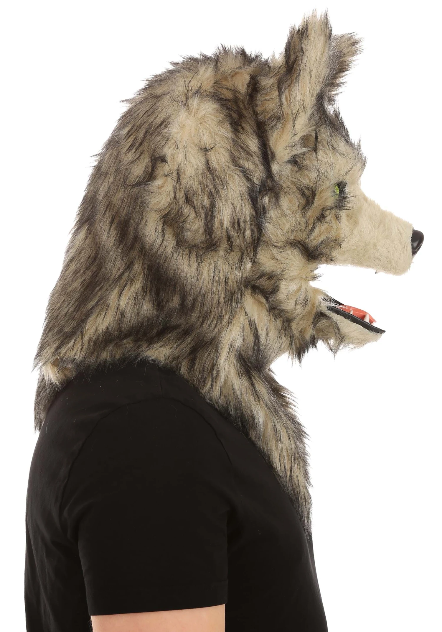 Wolf Mask With Mouth Mover For Adults 7 Wolf Mask With Mouth Mover For Adults - Image 5