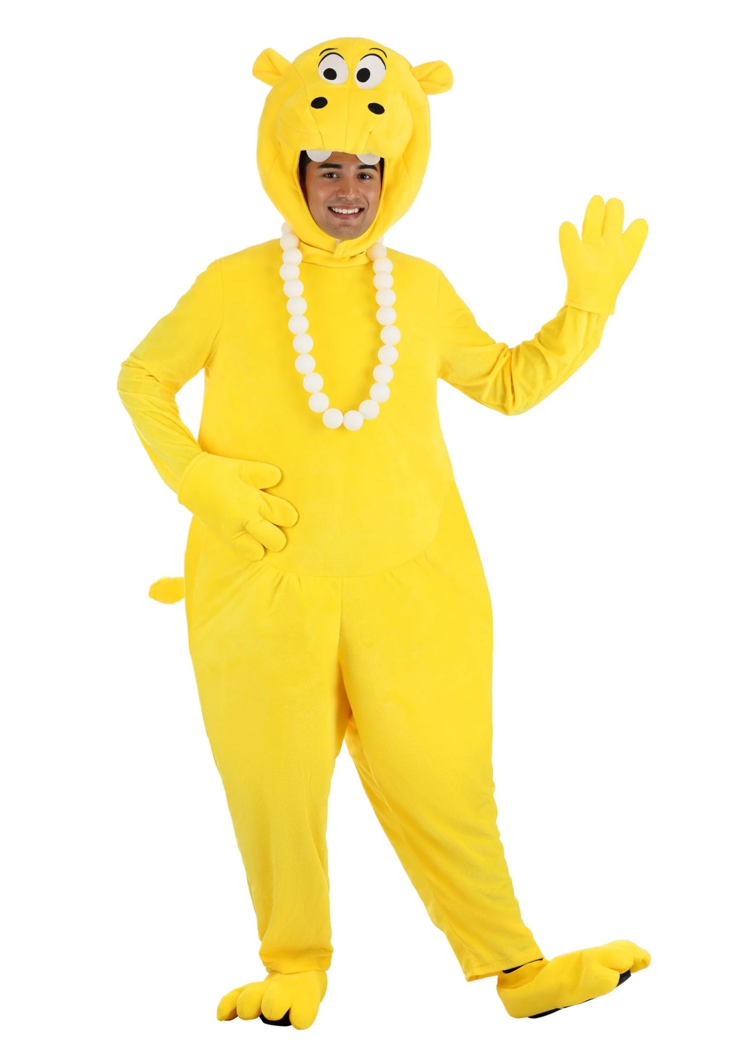 Hasbro Yellow Hungry Hungry Hippos Costume For Adults 13 Hasbro Yellow Hungry Hungry Hippos Costume For Adults - Image 11