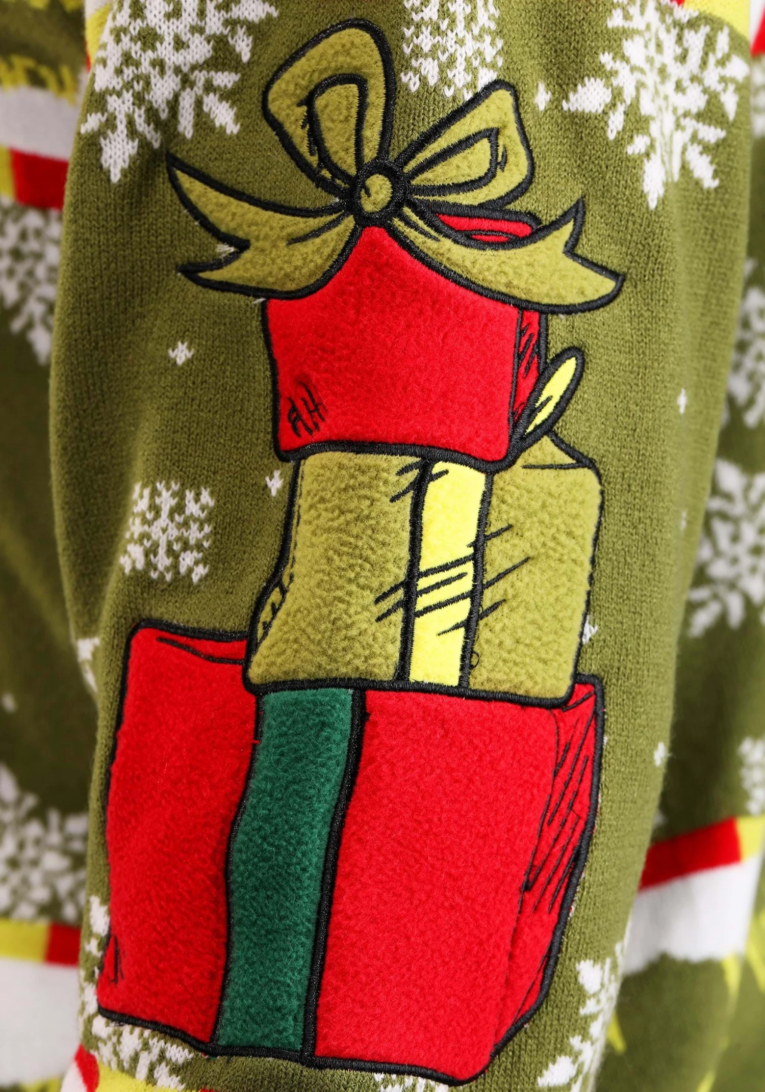 You're A Mean One Mr. Grinch Adult Sweater 6 You're A Mean One Mr. Grinch Adult Sweater - Image 4