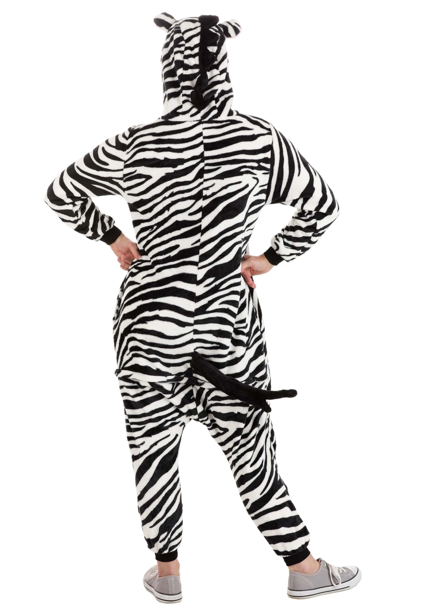 Zebra Onesie For Adults 4 Zebra Onesie For Adults - Image 2