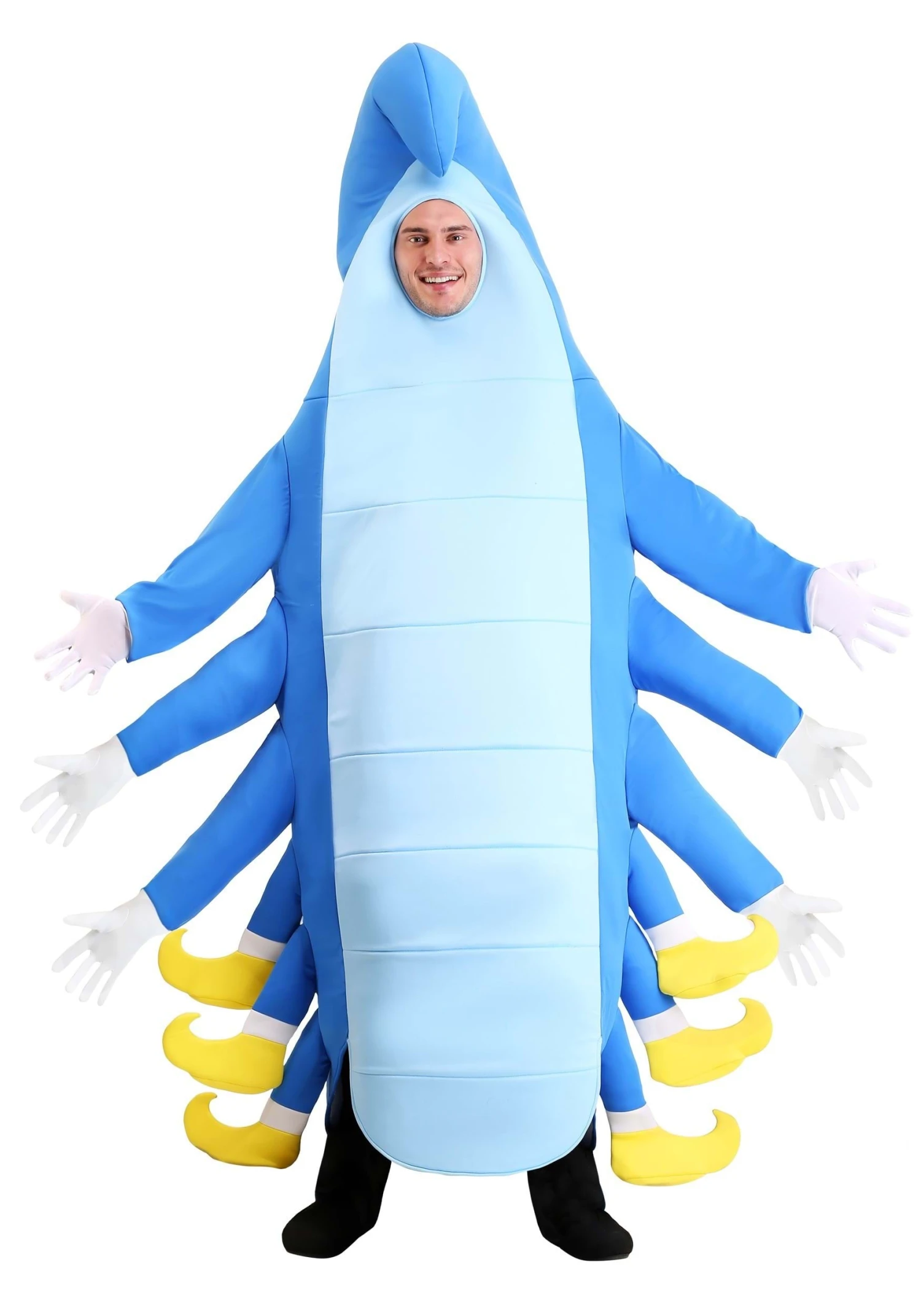 Blue Caterpillar Costume For Adults 3 Blue Caterpillar Costume For Adults