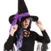 Custom Color Costume Witch Hat For Adults -Halloween Costumes adults custom color witch hat