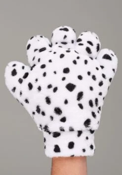 Adult Dalmatian Costume Gloves -Halloween Costumes adults dalmatian gloves alt 2