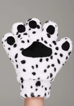 Adult Dalmatian Costume Gloves -Halloween Costumes adults dalmatian gloves alt 3