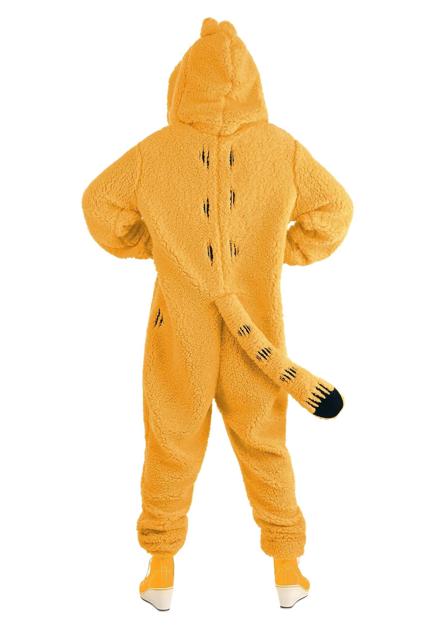Garfield Costume Adult Onesie 5 Garfield Costume Adult Onesie - Image 3