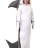 Great White Shark Costume For Adults 1 Great White Shark Costume For Adults -Halloween Costumes adults great white shark costume