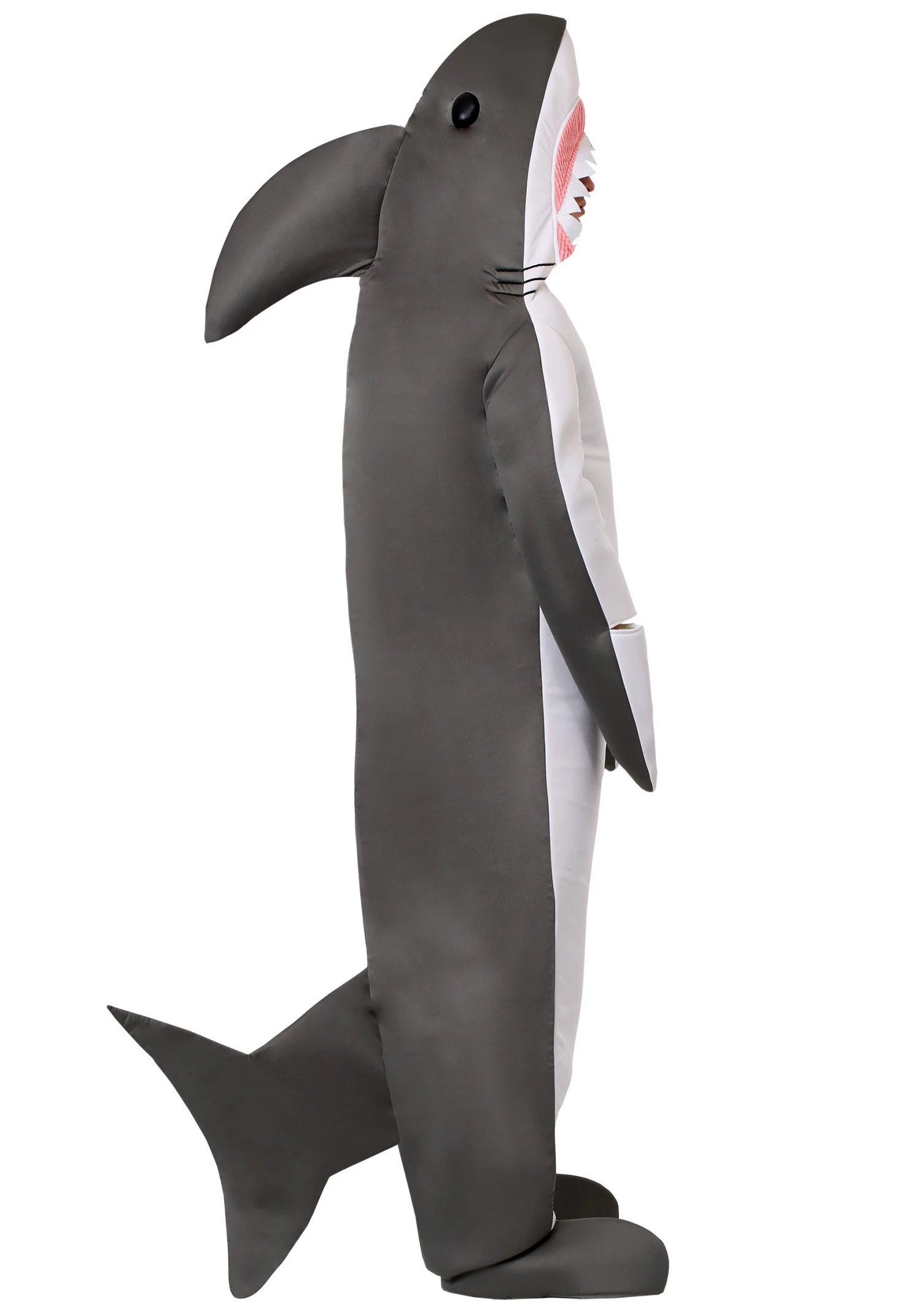 Great White Shark Costume For Adults 4 Great White Shark Costume For Adults - Image 2