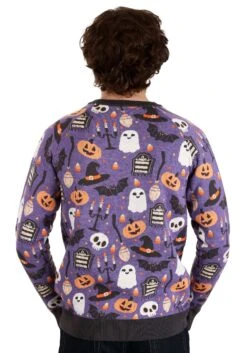 Halloween Mischief Adult Halloween Sweater -Halloween Costumes adults halloween mischief sweater alt 4