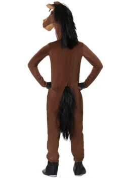 Brown Horse Costume For Adults 7 Brown Horse Costume For Adults -Halloween Costumes adults horse costume back