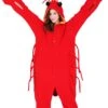 Adult Lobster Kigurumi Costume 2 Adult Lobster Kigurumi Costume -Halloween Costumes adults lobster kigurumi costume