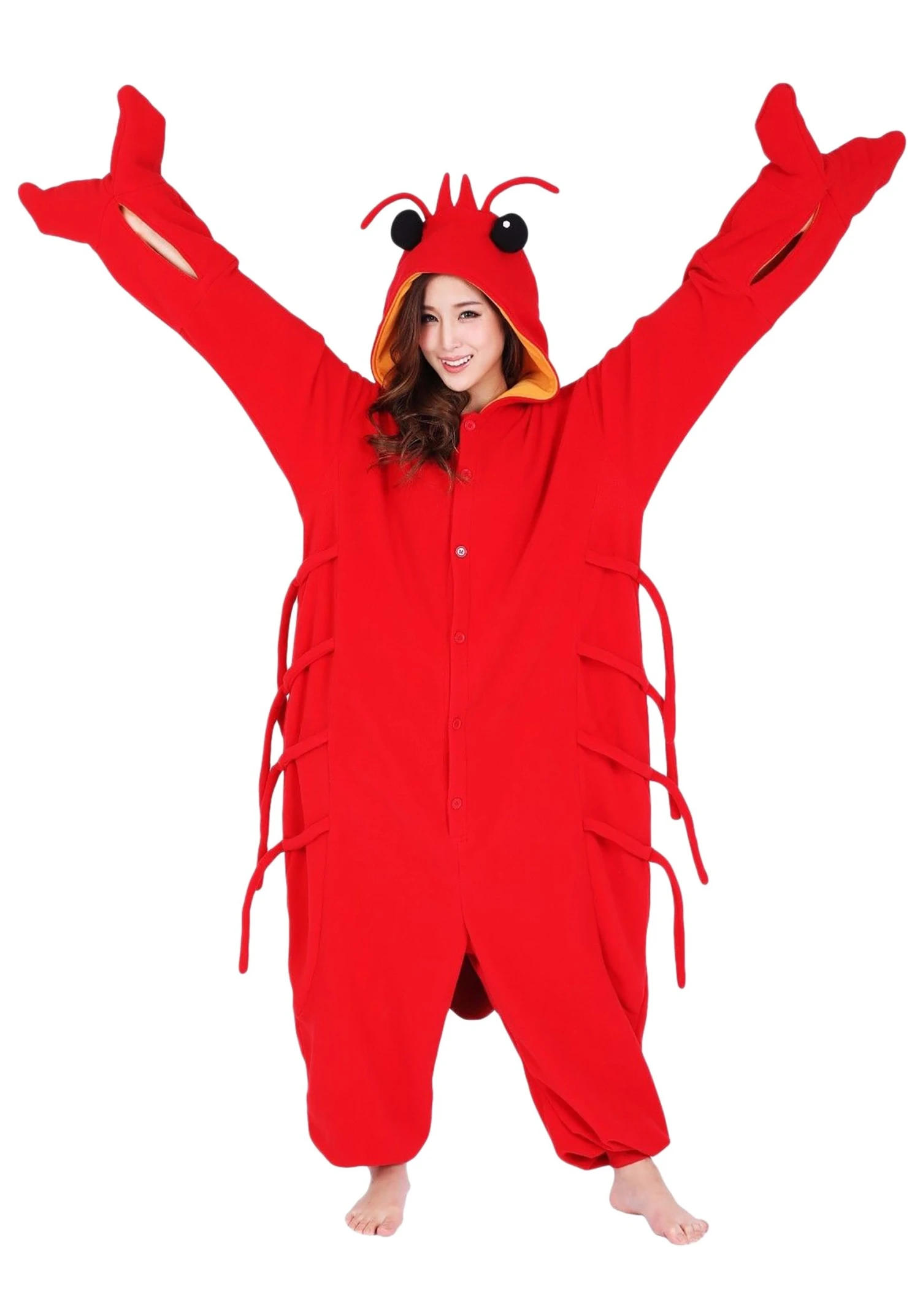 Adult Lobster Kigurumi Costume 3 Adult Lobster Kigurumi Costume