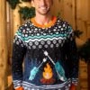 Adult Narwhal Ugly Christmas Sweater 2 Adult Narwhal Ugly Christmas Sweater -Halloween Costumes adults narwhal ugly christmas sweater update