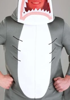 Adult Shark Mascot Head Costume -Halloween Costumes adults shark mascot head alt 1