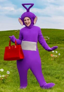 Teletubbies Tinky Winky Costume For Adults 10 Teletubbies Tinky Winky Costume For Adults -Halloween Costumes adults tinky winky teletubbies costume alt 1