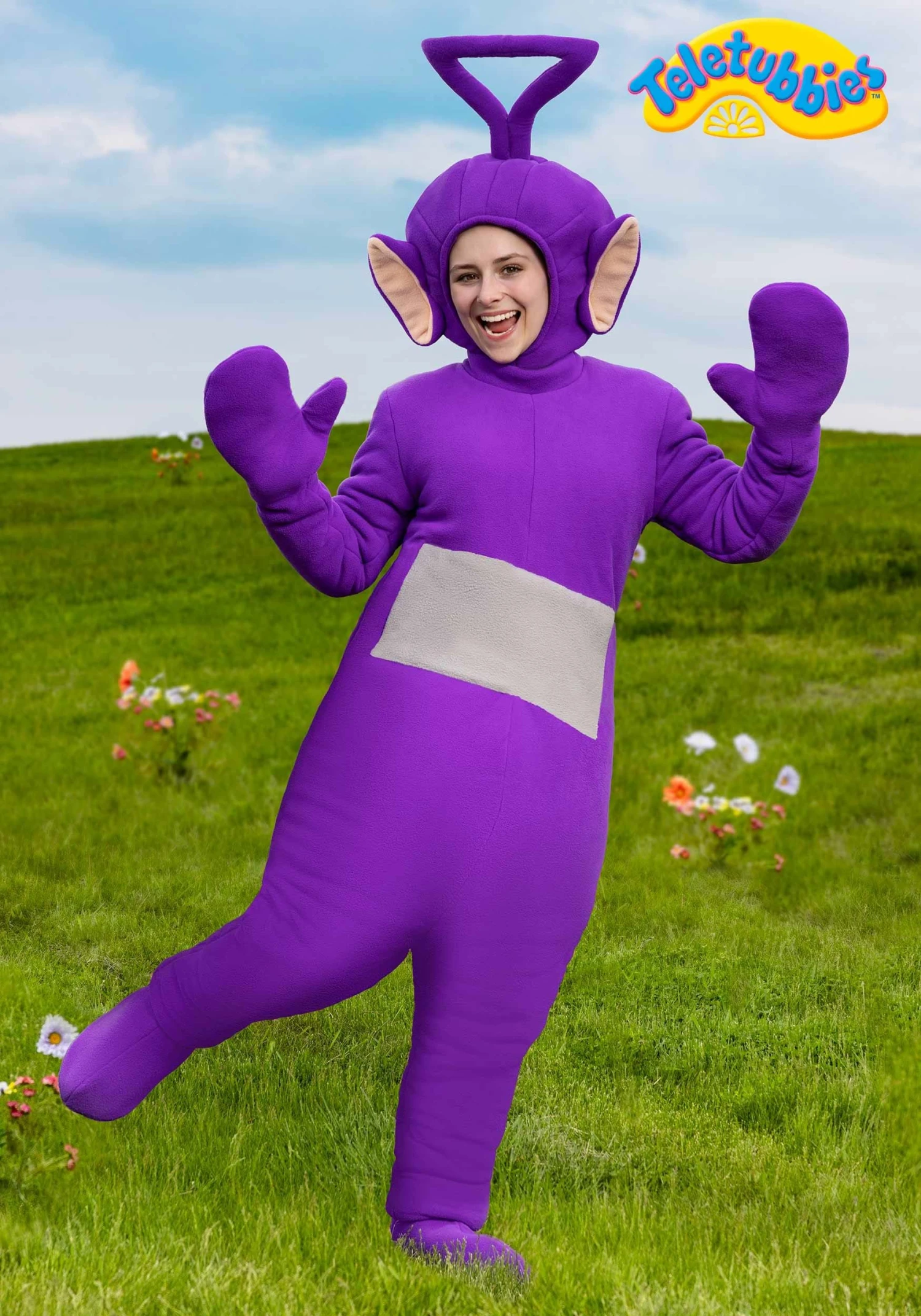 Teletubbies Tinky Winky Costume For Adults 3 Teletubbies Tinky Winky Costume For Adults