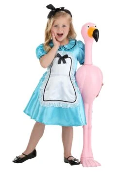 Adventurous Alice Toddler Costume 12 Adventurous Alice Toddler Costume -Halloween Costumes adventurous toddler alice costume alt 2