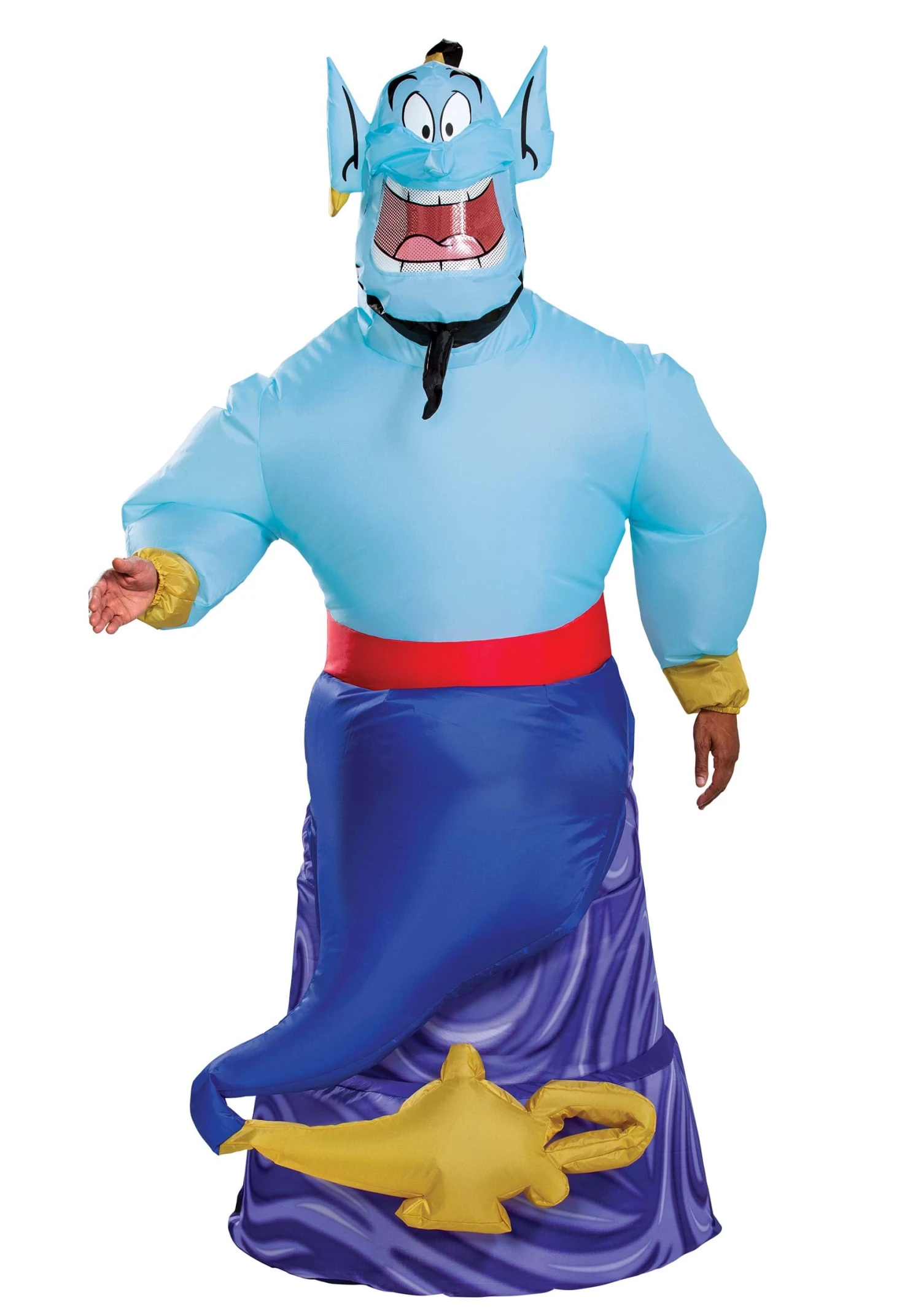 Aladdin (Animated) Adult Genie Inflatable Costume 3 Aladdin (Animated) Adult Genie Inflatable Costume