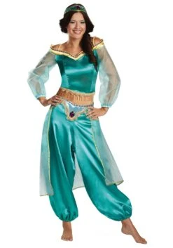 Disguise Aladdin Animated Jasmine Prestige Costume For Women -Halloween Costumes aladdin animated womens jasmine prestige costume