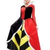 Disguise Alice In Wonderland Deluxe Women's Queen Of Hearts Costume -Halloween Costumes alice in wonderland womens queen of hearts deluxe