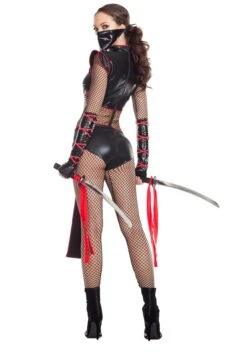 Alluring Ninja Women's Costume 5 Alluring Ninja Women's Costume -Halloween Costumes alluring ninja costume for women alt 1