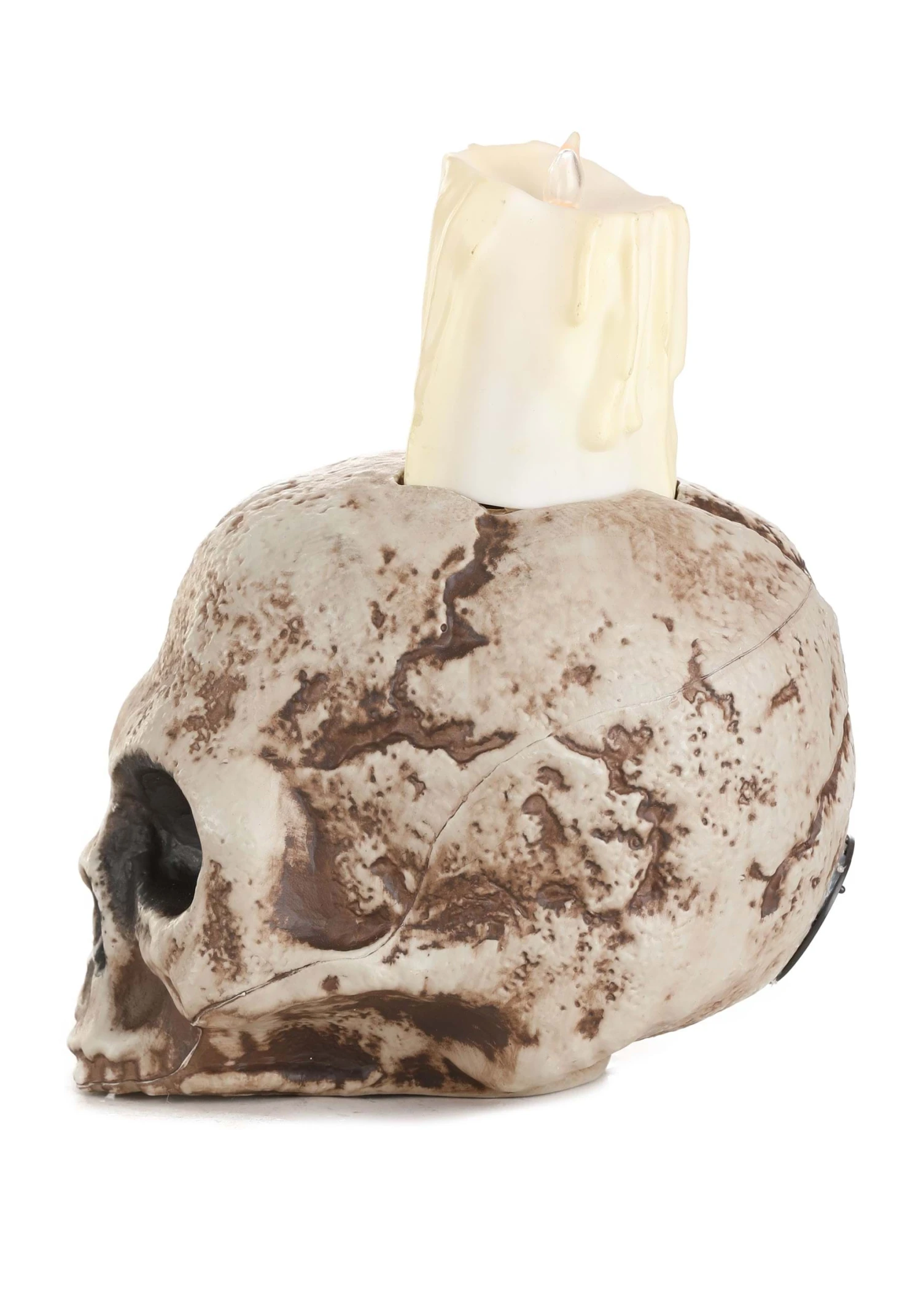 Ancient Skull Candle Halloween Decoration 4 Ancient Skull Candle Halloween Decoration - Image 2