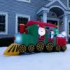 4FT Inflatable Animal's Arctic Express Christmas Outdoor Decoration -Halloween Costumes animals arctic express christmas decoration