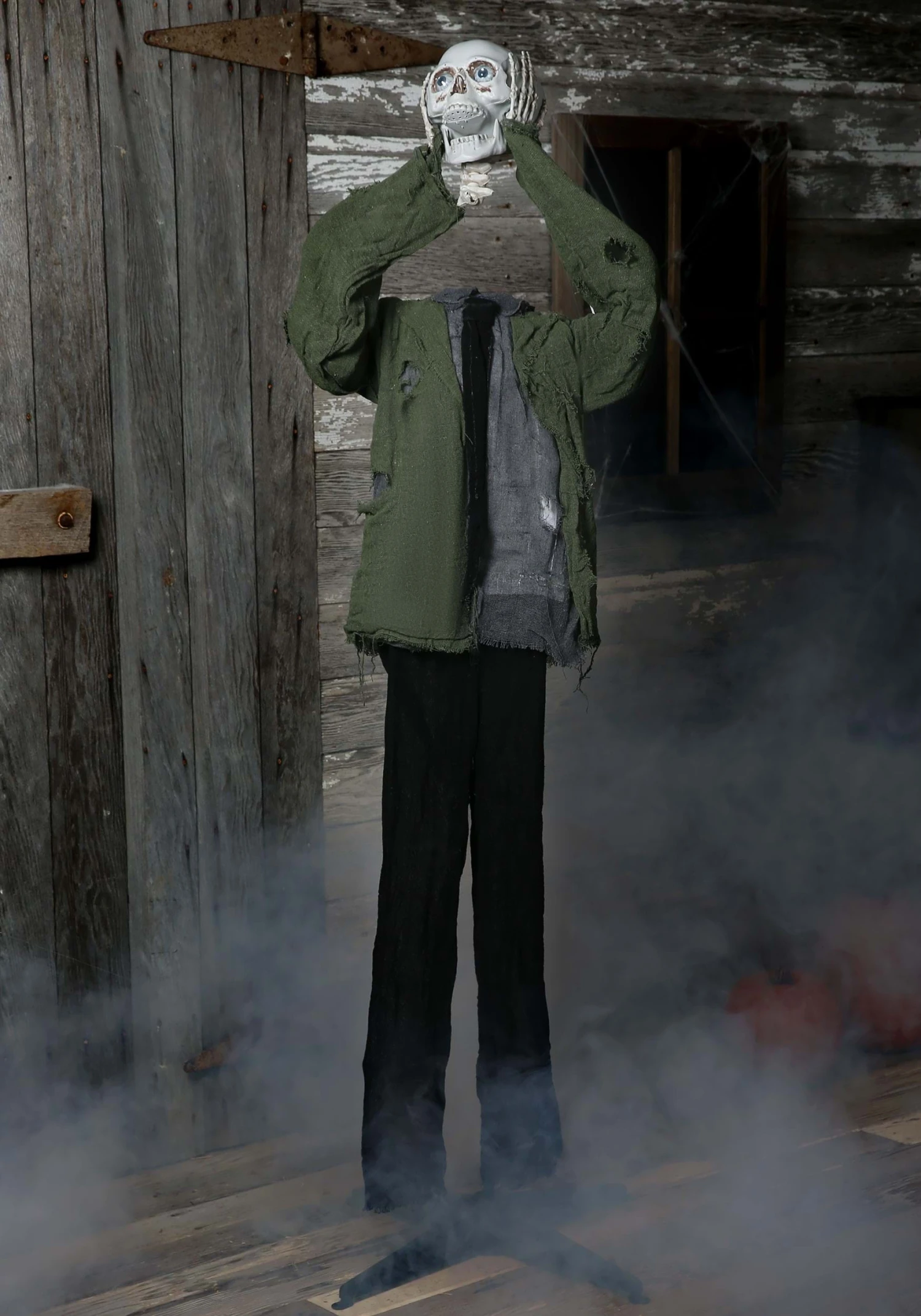 5FT Animated Headless Man Decoration - Scream Saver 6 5FT Animated Headless Man Decoration - Scream Saver - Image 4