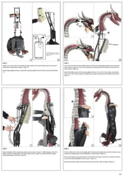 6FT Animated Brimstone Dragon Halloween Decoration -Halloween Costumes animated brimstone dragon alt 5