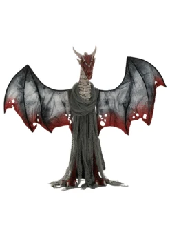 6FT Animated Brimstone Dragon Halloween Decoration -Halloween Costumes animated brimstone dragon alt 8