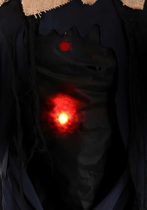 7FT Animated Raven Scarecrow Halloween Decoration 9 7FT Animated Raven Scarecrow Halloween Decoration - Image 7