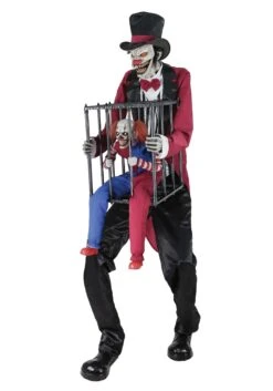 7FT Animated Rotting Ringmaster Halloween Decoration -Halloween Costumes animated rotting ringmaster alt 2