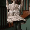 5.4FT Hanging Animated Swinging Decrepit Doll Halloween Decoration 1 5.4FT Hanging Animated Swinging Decrepit Doll Halloween Decoration -Halloween Costumes animated swinging decrepit doll 0
