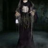5.4FT Animated Wraithlike Reaper Halloween Decoration - Scream Saver -Halloween Costumes animated wraithlike reaper halloween decoration