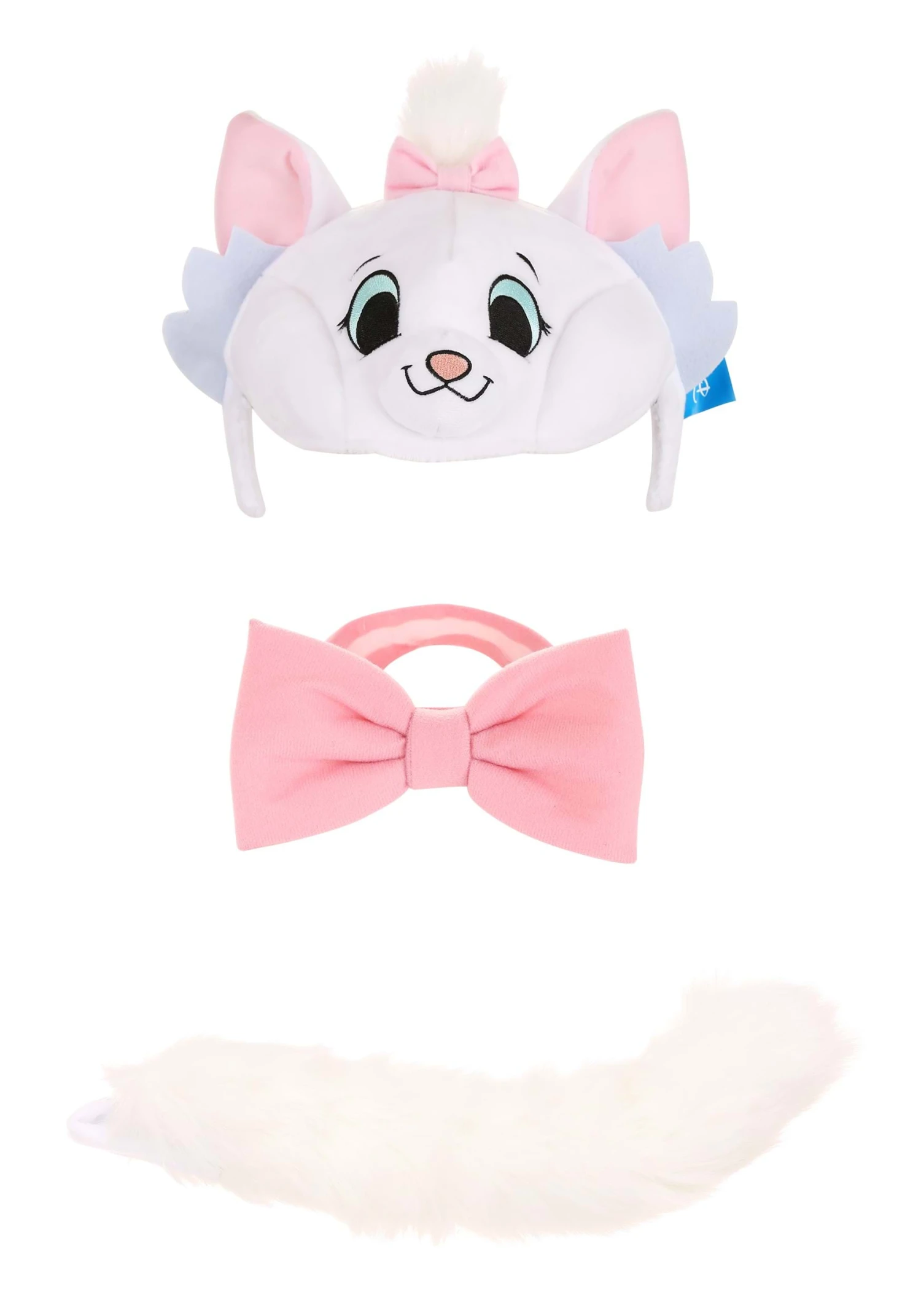 Disney Aristocats Marie Soft Headband, Collar & Tail Costume Kit 6 Disney Aristocats Marie Soft Headband, Collar & Tail Costume Kit - Image 4