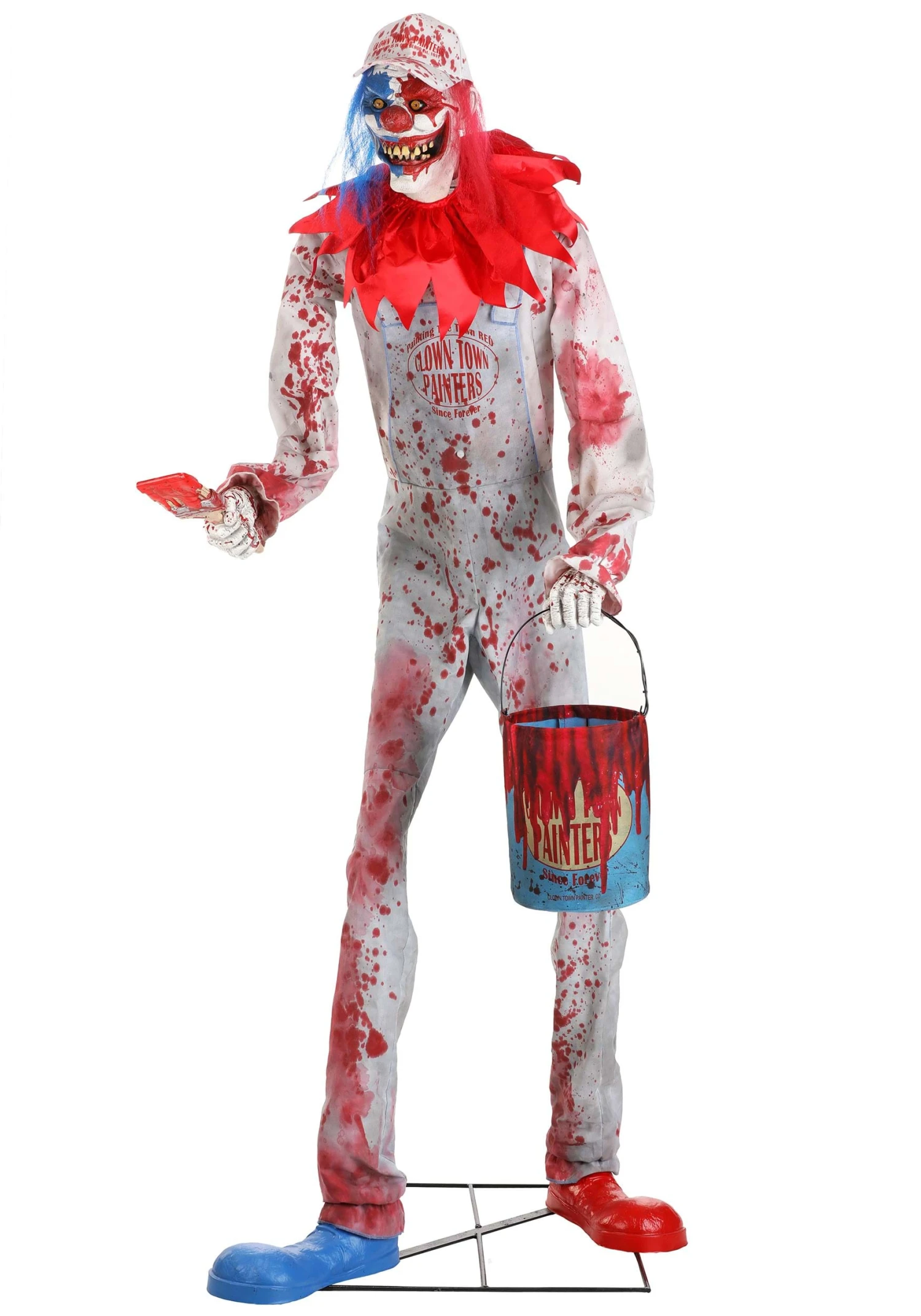 7FT Animated Arty The Clown Halloween Decoration 8 7FT Animated Arty The Clown Halloween Decoration - Image 6