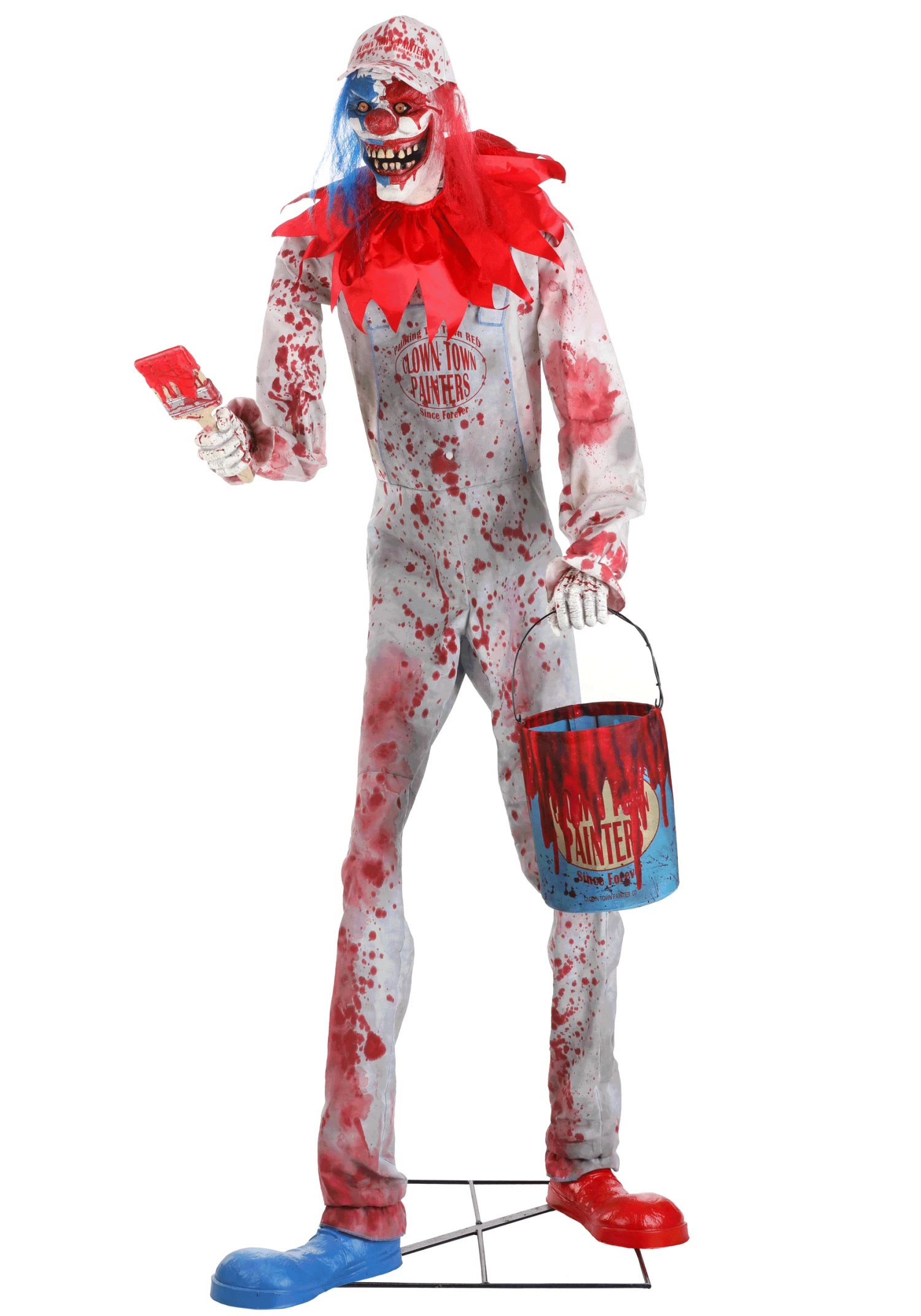 7FT Animated Arty The Clown Halloween Decoration 10 7FT Animated Arty The Clown Halloween Decoration - Image 8