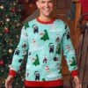 Australian Animals Ugly Christmas Sweater For Adults -Halloween Costumes australian animals ugly christmas sweater