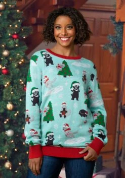 Australian Animals Ugly Christmas Sweater For Adults -Halloween Costumes australian animals ugly christmas sweater alt 7