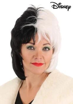 Short Cruella De Vil Wig From Disney's 101 Dalmatians